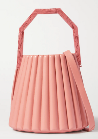 A Baby Pink Bucket Bag from Louise Et Cie