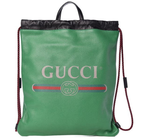 Gucci Makes a High Fashion Cinch Backpack that costs over $1000 dollars