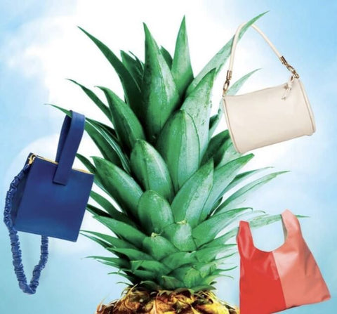 The Pineapple Leather Bag comes in all Shades and Colors