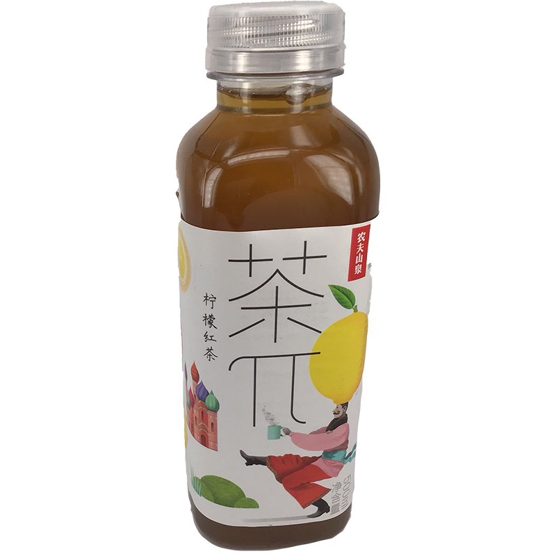 农夫山泉 茶兀 柠檬红茶 饮料 / NFSZ Zitronen Schwarzer Tee Getränk 500ml – China Markt