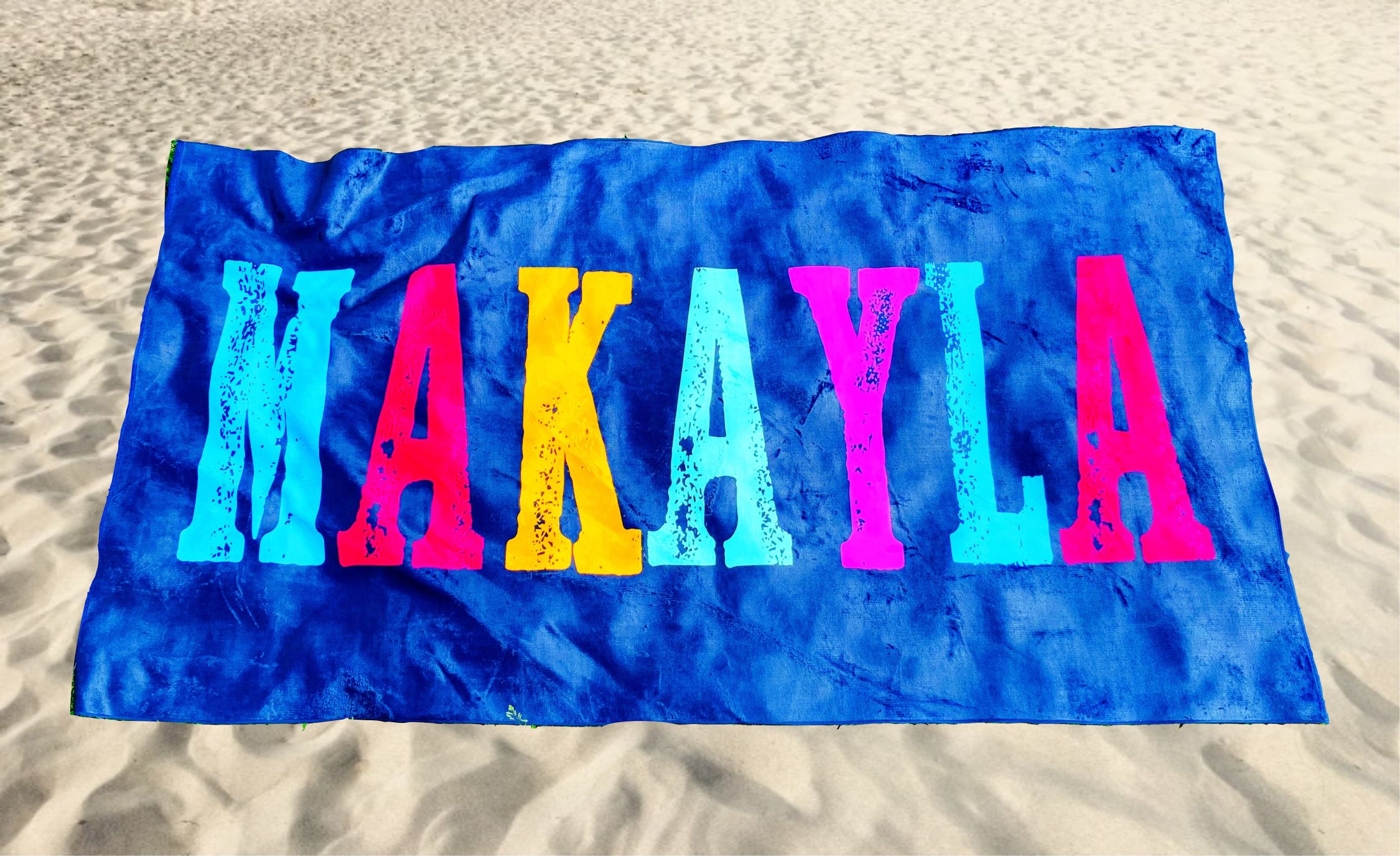 custom beach towels