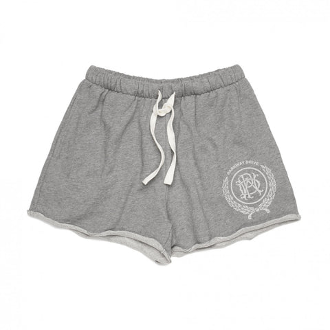 grey sweatpant shorts womens