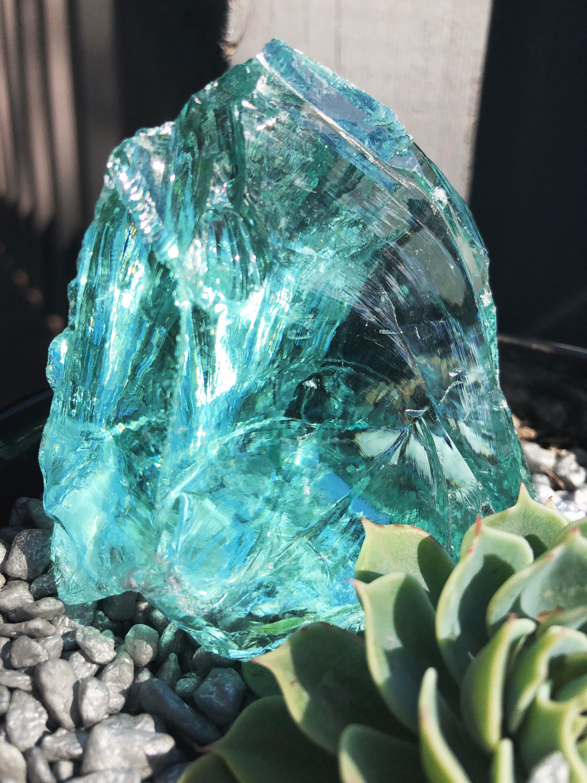 Blue Obsidian Glass Med Retrealm