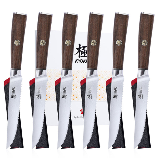 6 piece steak knife set