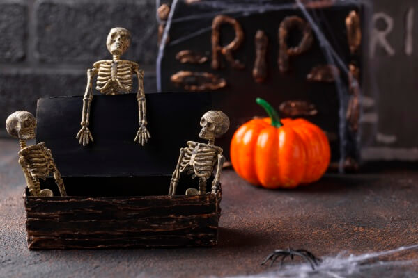 halloween skeletons