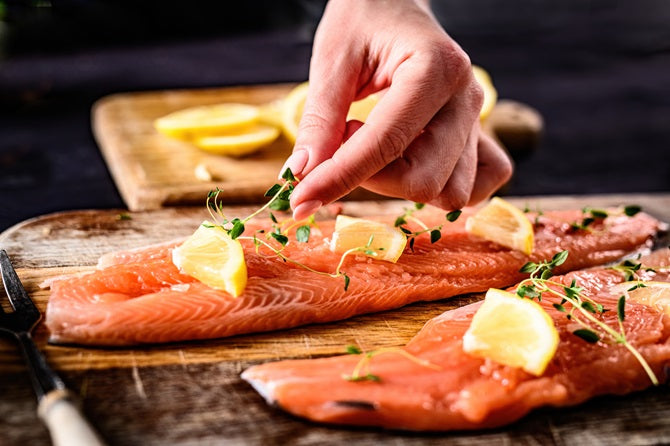 simple salmon making methods