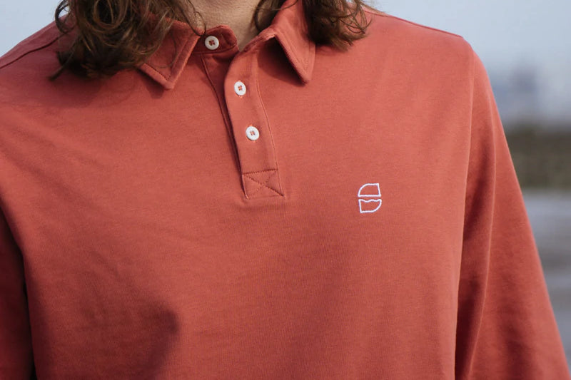 Polo-Longsleeve Jona SALZWASSER Herren Polo-Longsleeve SALZWASSER Anthrazit