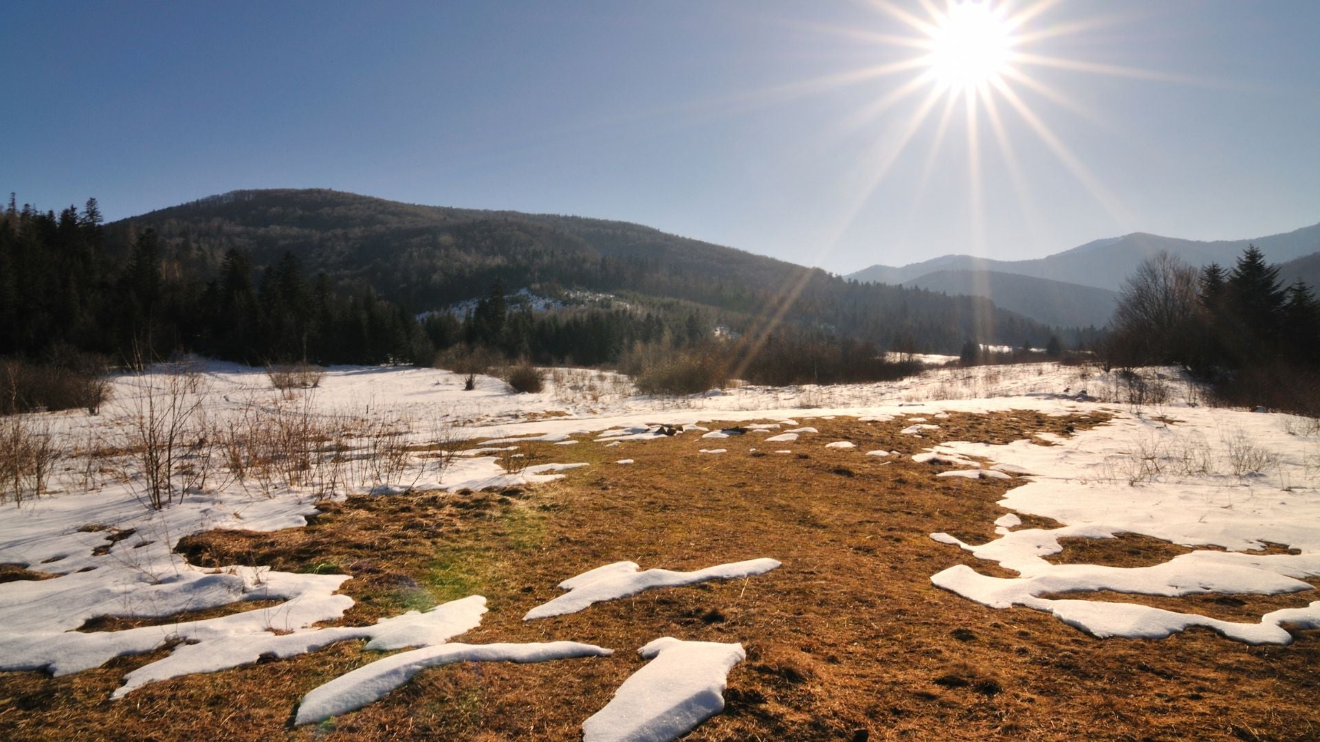 Immer weniger Schnee infolge des Klimawandels 