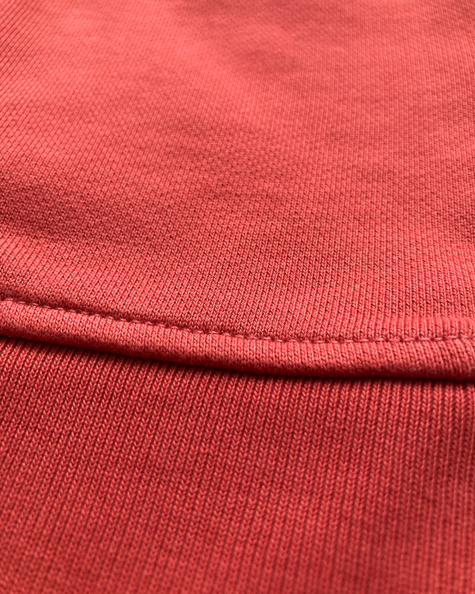 Roter Sweat-Stoff im SALZWASSER Loose Fit Sweatpullover