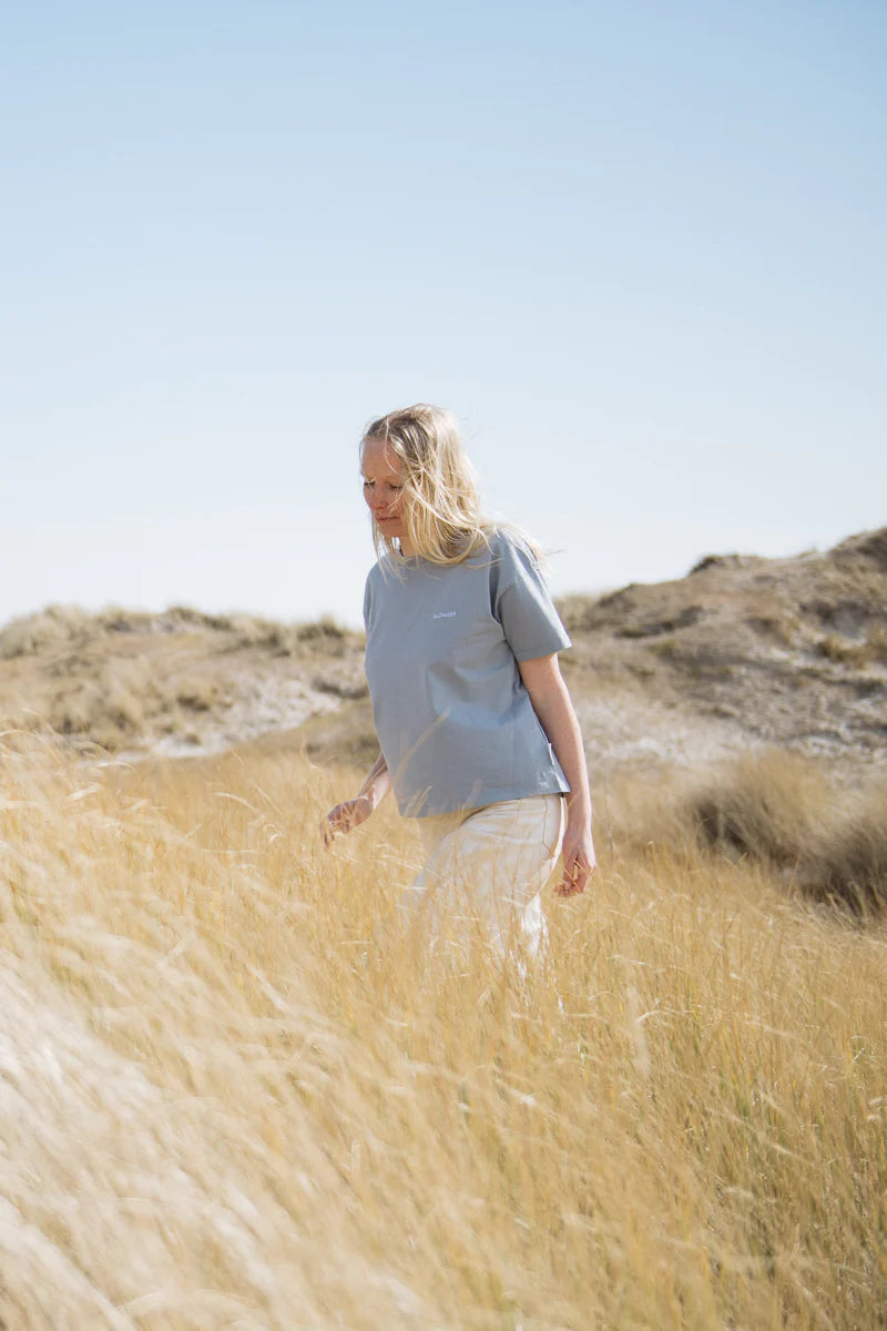 Loose Fit T-Shirt von SALZWASSER in Blau