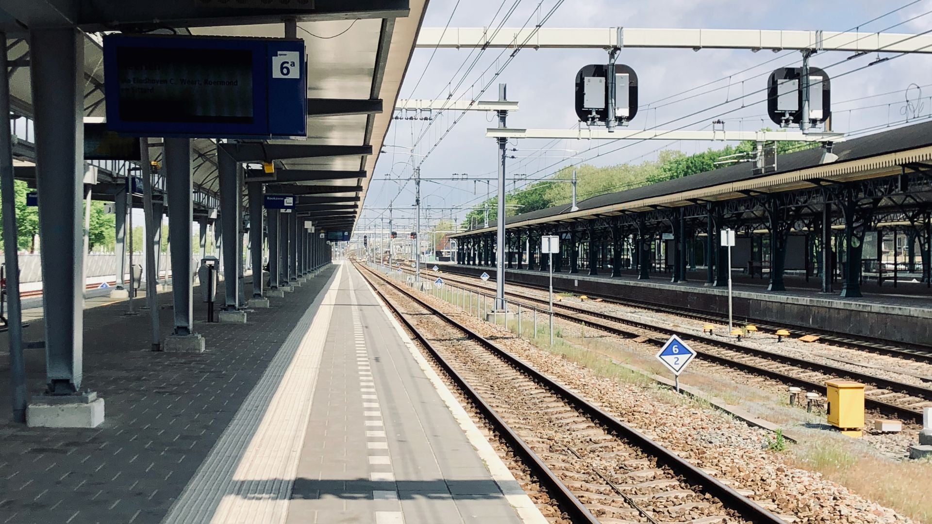 Bahnhof, Startpunkt der Reise mit dem Nachtzug