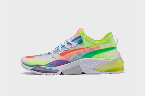 colorful puma sneakers
