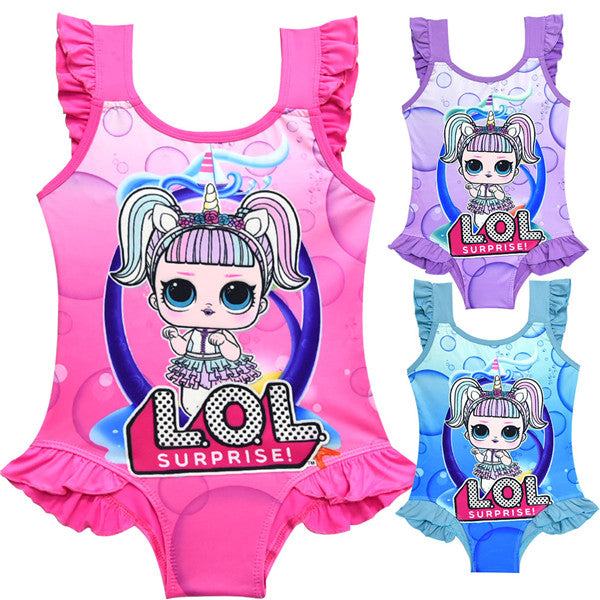 lol surprise swimming costume