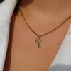 Authentic Louis Vuitton Key Pendant- Necklace