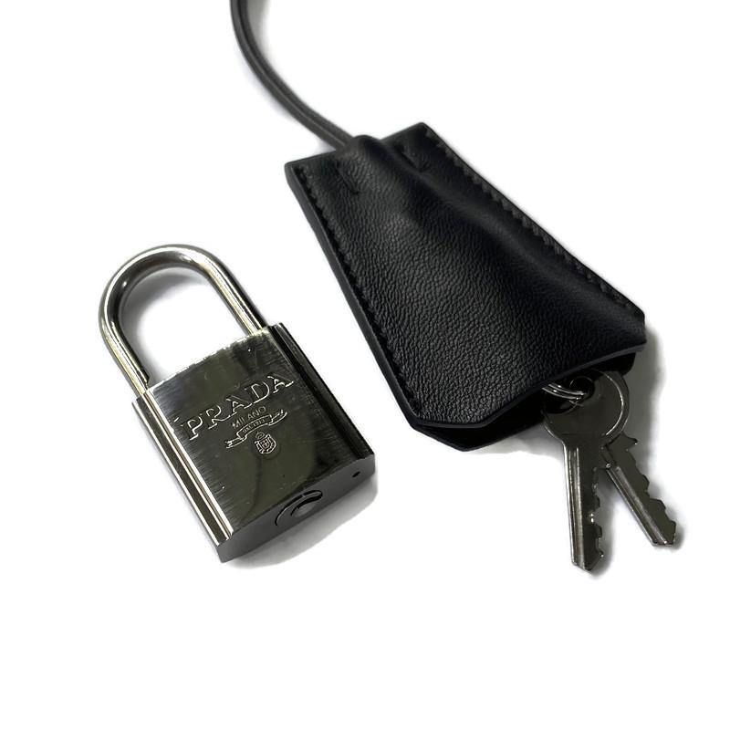 Repurposed Authentic Prada Padlock 