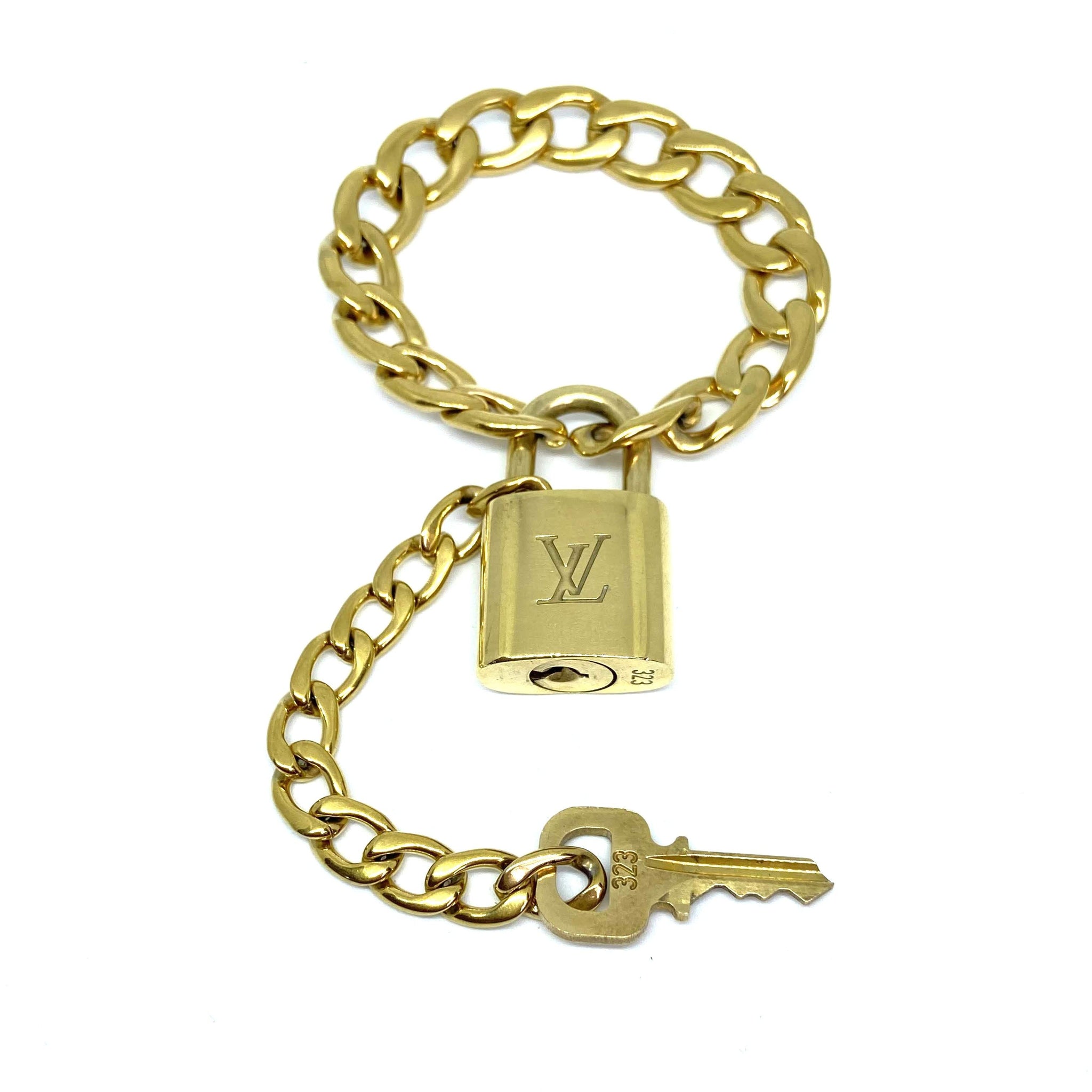 Crazy In Lock Bracelet - Luxury S00 Gold