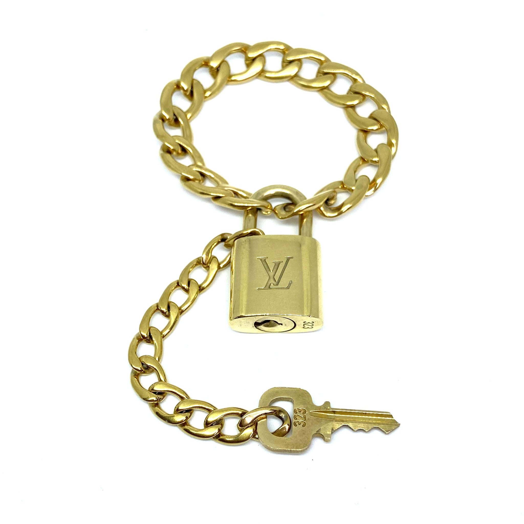 LV Padlock Bracelet Other Leathers - Fashion Jewellery M8139E