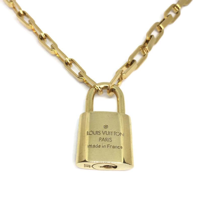 louis vuitton lock necklace dupe