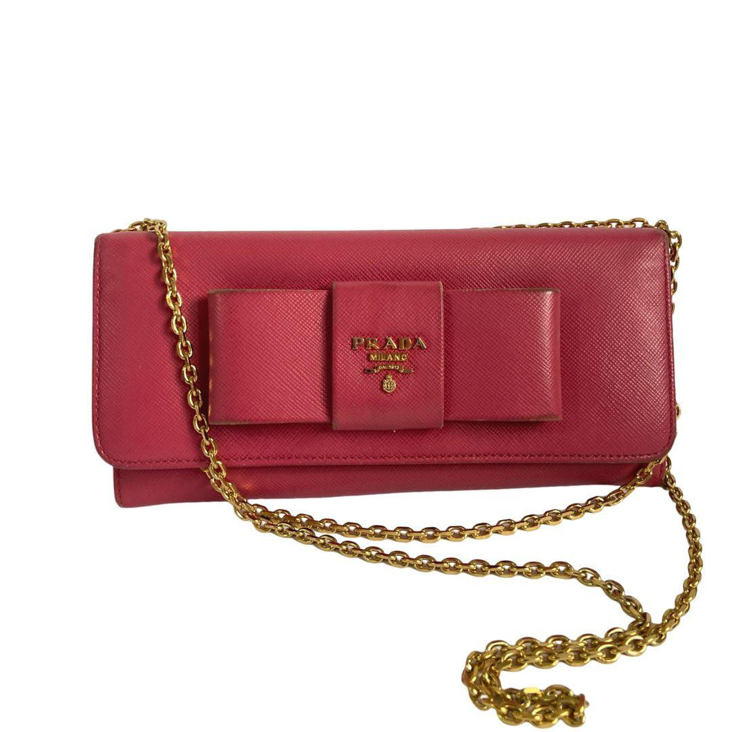 Authentic Preowned Prada Ribbon Wallet Repurposed Mini Bag – Boutique  SecondLife