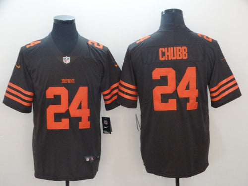 what color is the cleveland browns home jersey