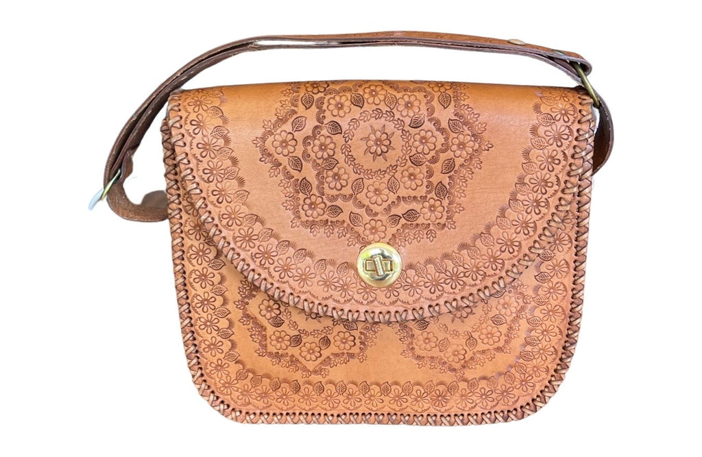 Leather handbag Louis Feraud Camel in Leather - 9973389