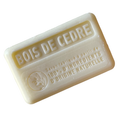 cedar wood natural soap