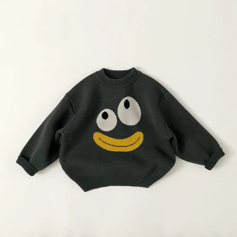 Oversized Cartoon Unisex Sweater