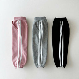 Striped Cozy Loose Sweat Pants - Komfy Kloset