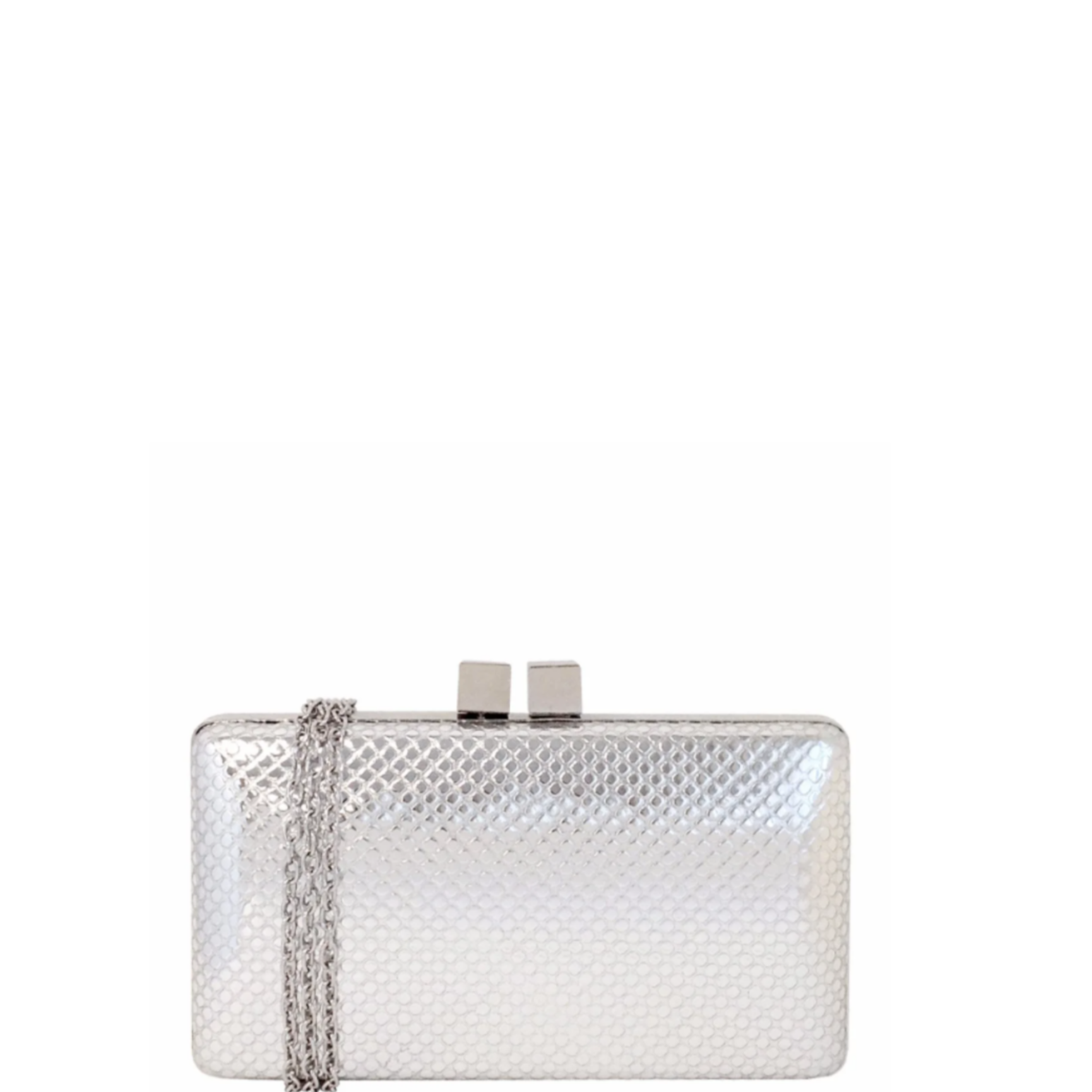Metallic Box Clutch with Dice – Let's Bag It