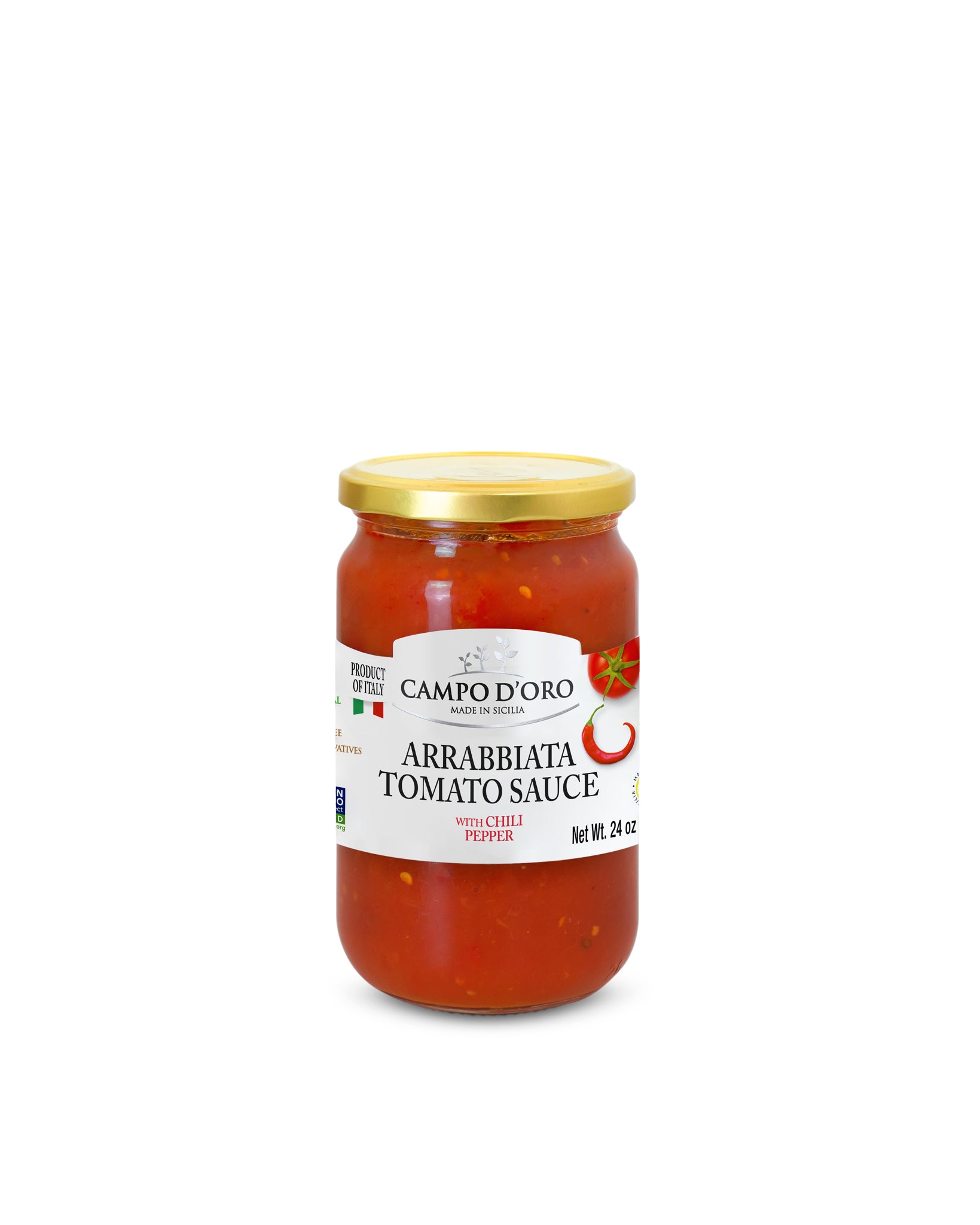 Arrabbiata Tomato Sauce 24 Oz