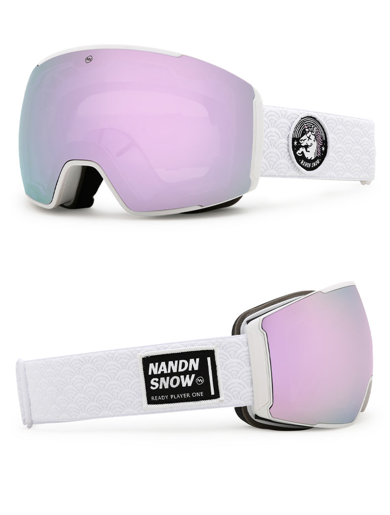 Nandn Unisex Optics Winter Snow Sports Snowboard Frameless Ski Goggles