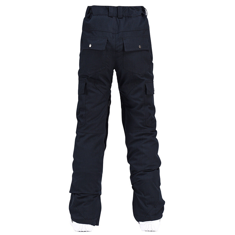 Women's Chic Insulated Waterproof Winter Snowboard Ski Bib Pants