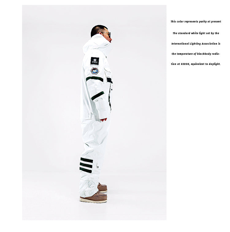 PINGUP Nasa Outer Space One Piece Snowboard Suits