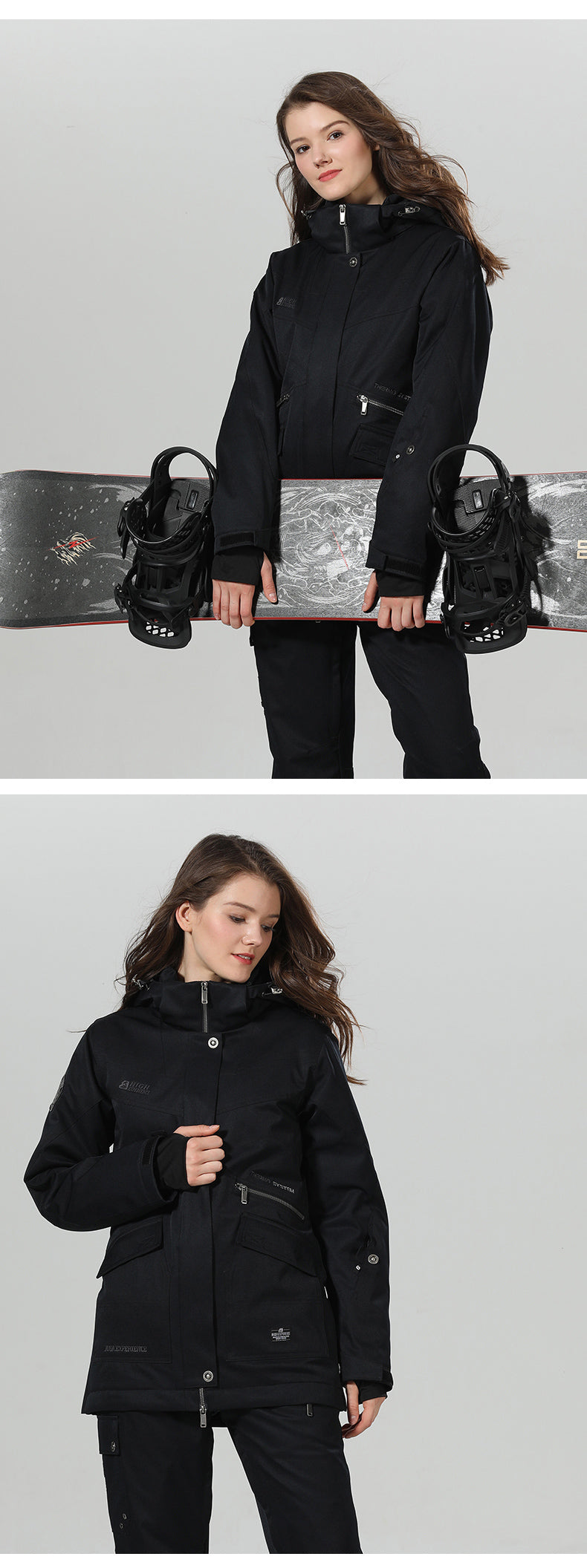 High Experience Top Quality Winter Outerwear Mountain 15k Waterproof Ski Snowboard Jackets