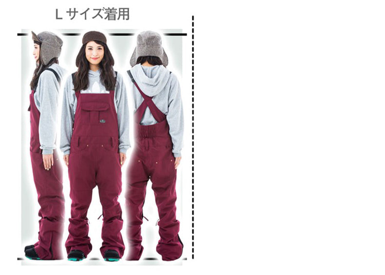 Japan Women‘s Secret Garden Nova Winter Outdoor Snow Bibs Ski Pants