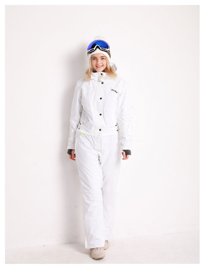 Women's Blue Magic Winter Fun All In One Piece Ski Jumpsuit Winter Snowsuits