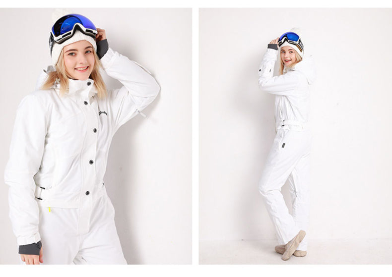 Women's Blue Magic Winter Fun All In One Piece Ski Jumpsuit Winter Snowsuits