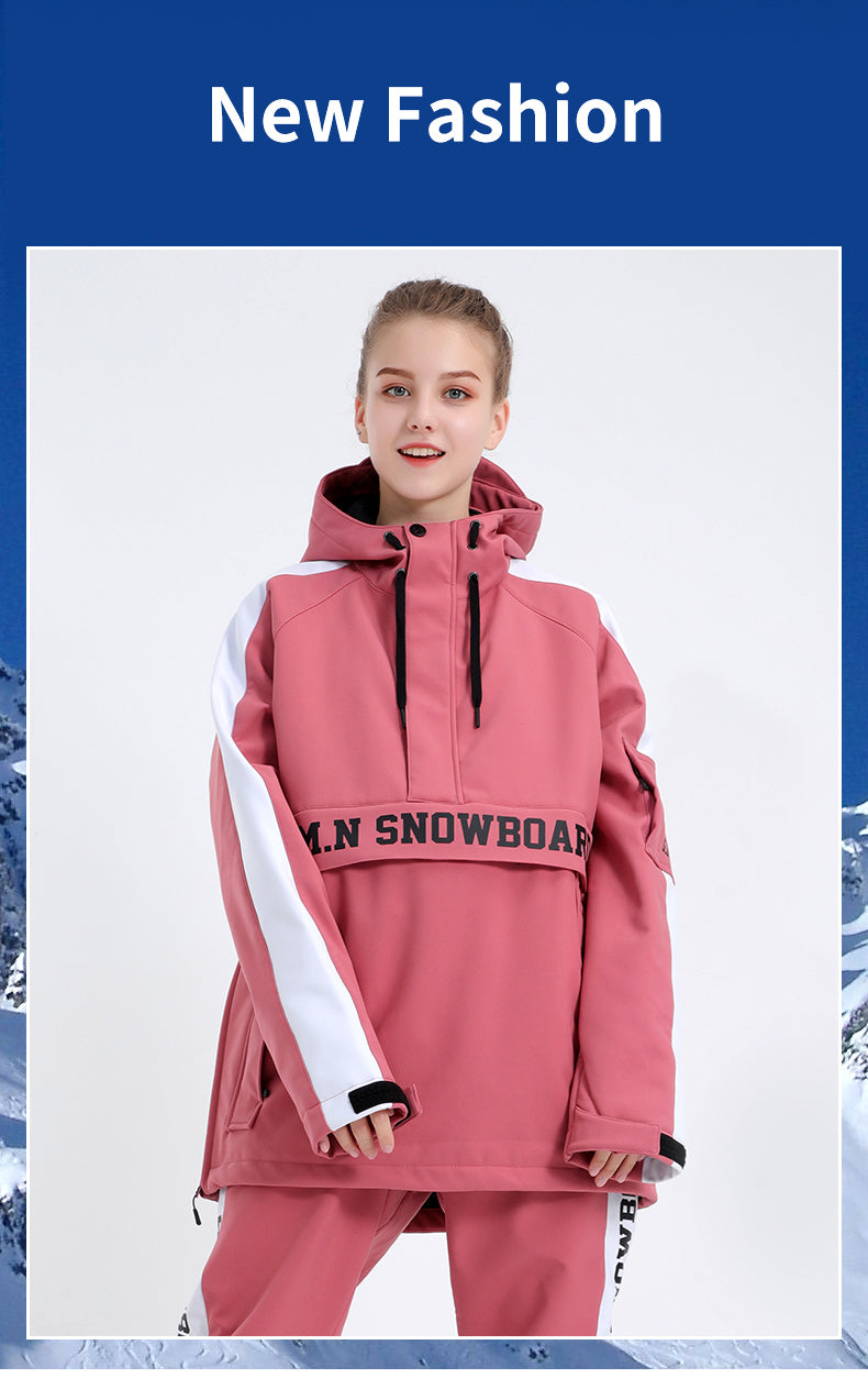 Womens SMN Top Fashion Snowboard Suit Snowsuit Jacket & Pants Set