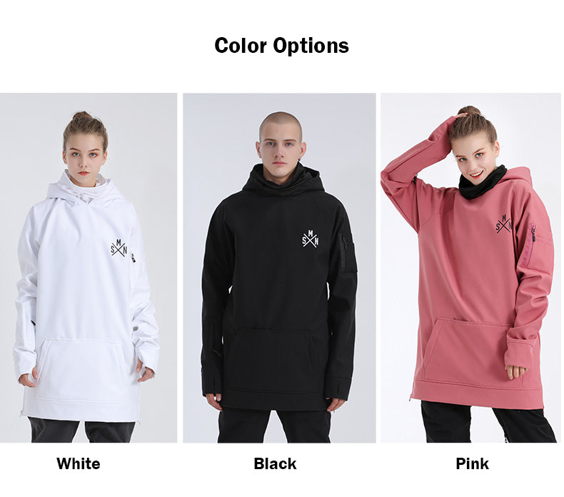 SMN Unisex Snow Shred Pullover Hoodie