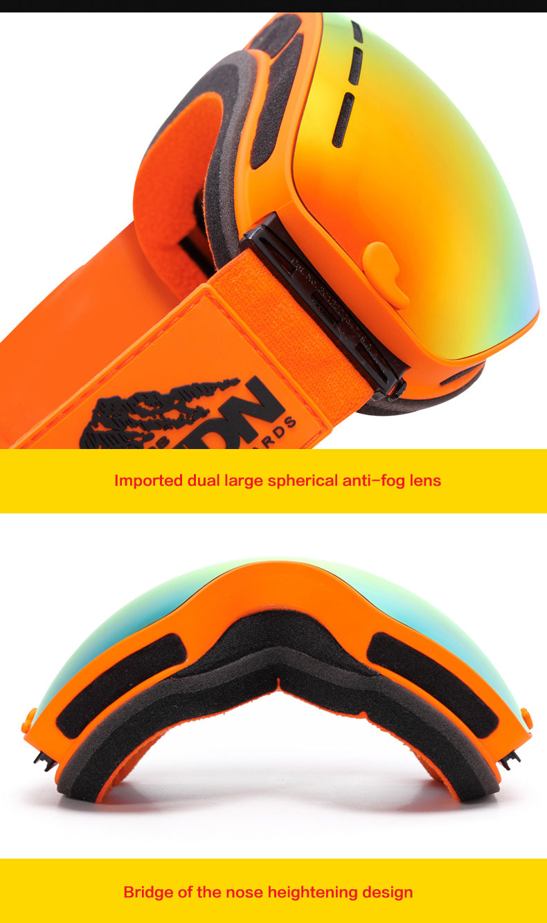 Unisex Nandn Fall Line Snowboard Goggles