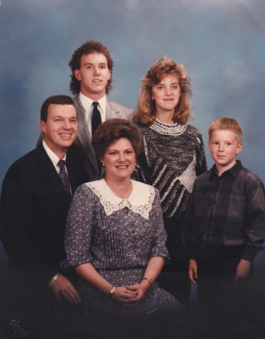 1980's family photo