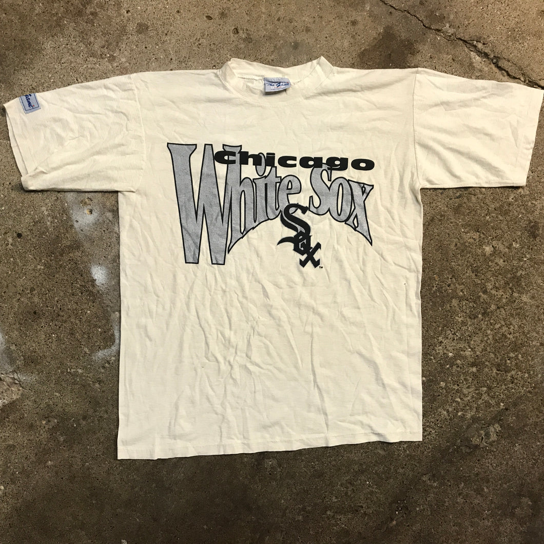 vintage white sox t shirt