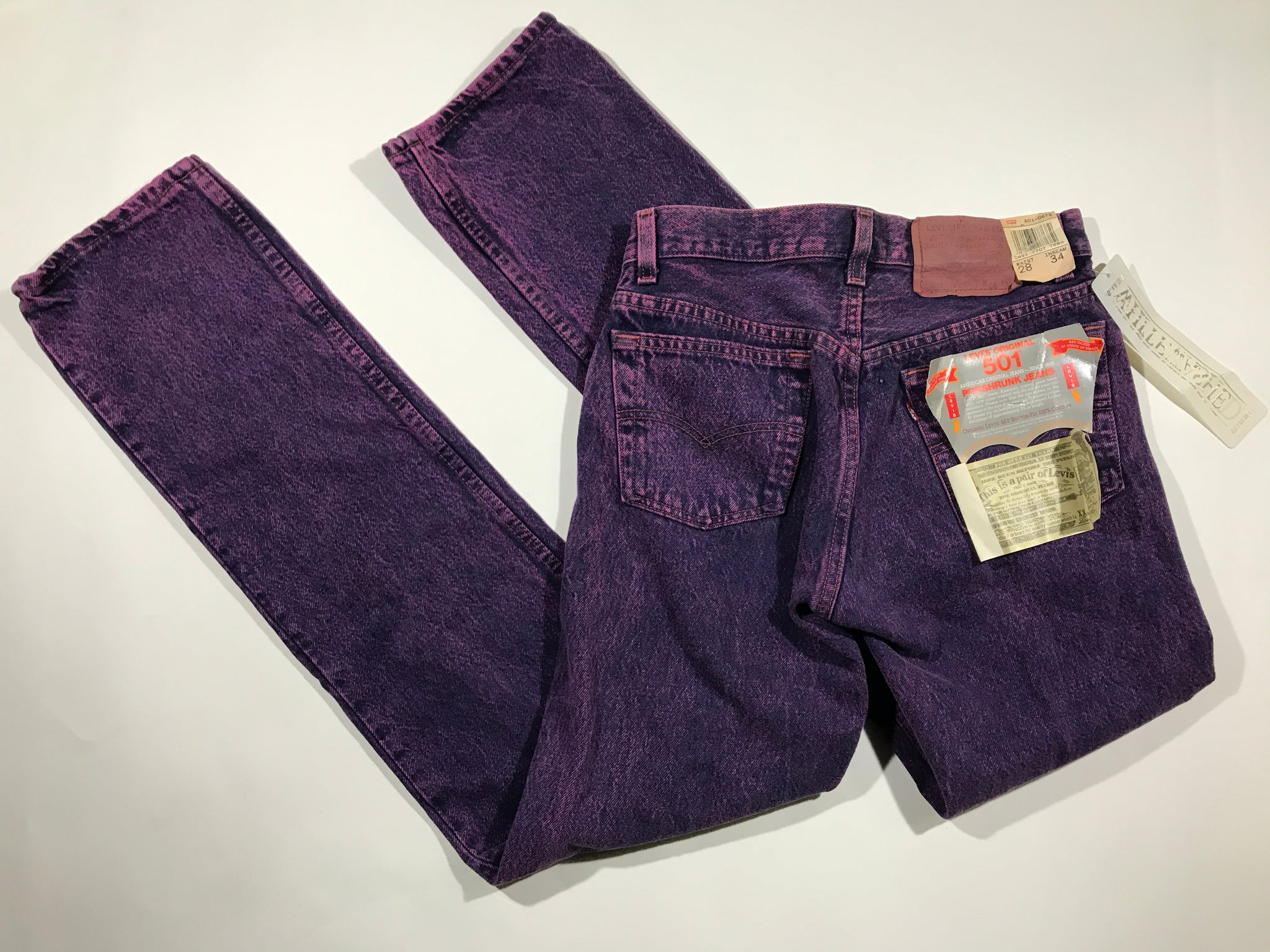 levis purple jeans