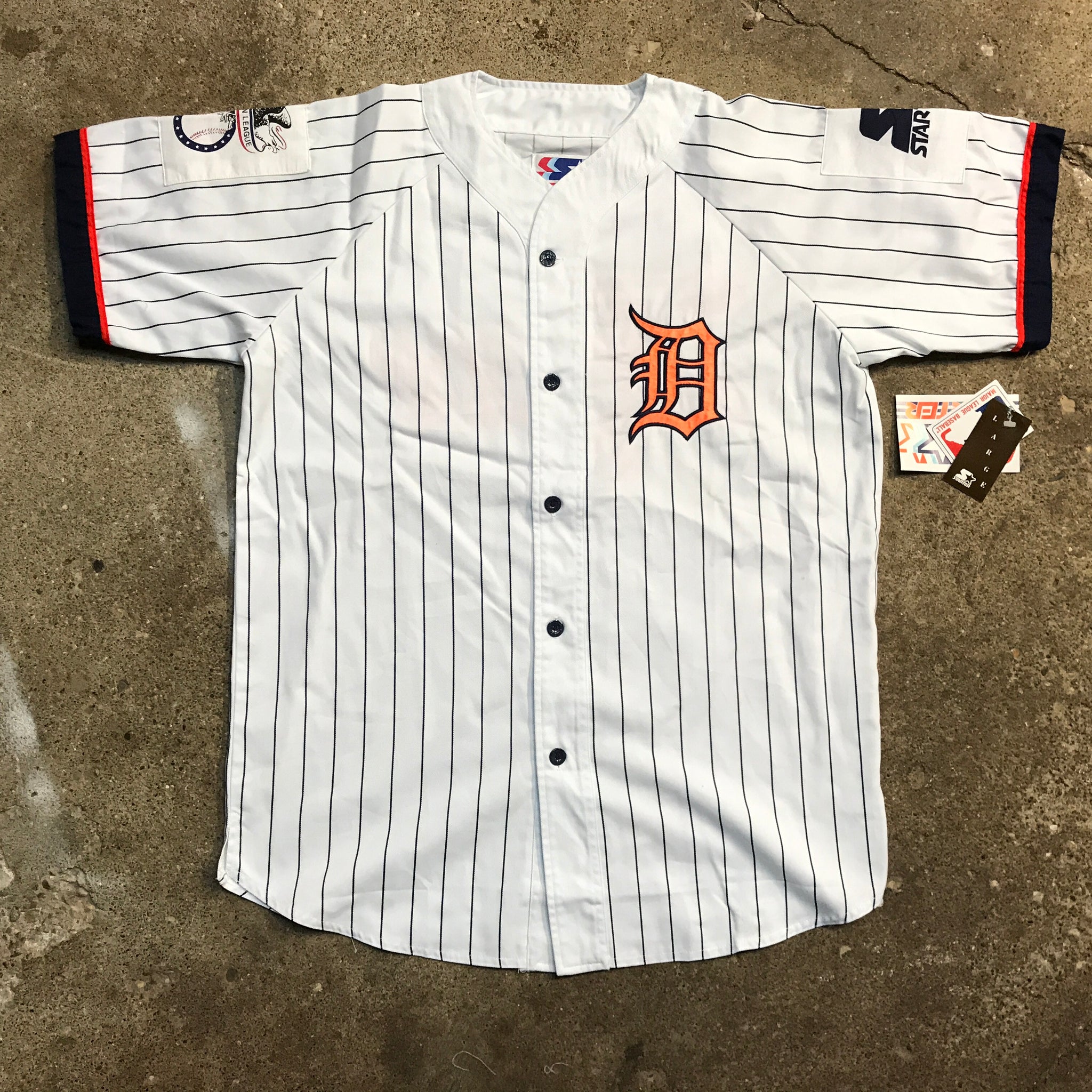 detroit tigers vintage jersey