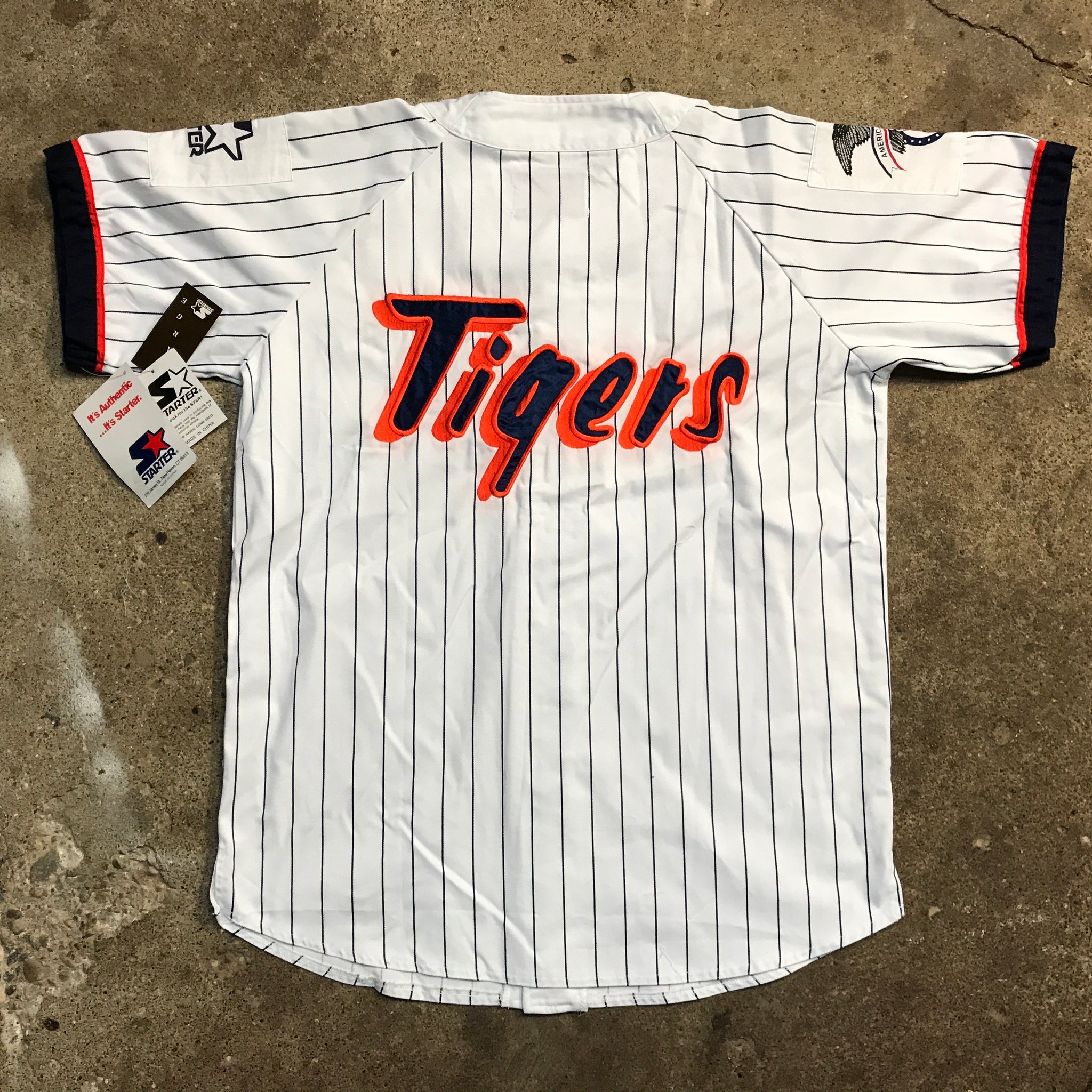 old school detroit tigers jersey