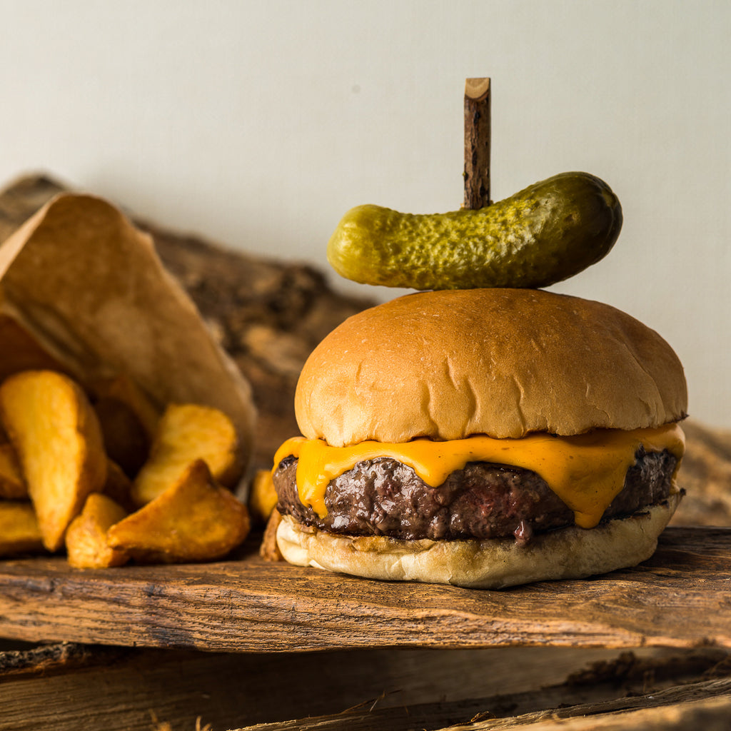 100% Grass-Fed Black Angus Beef Patties