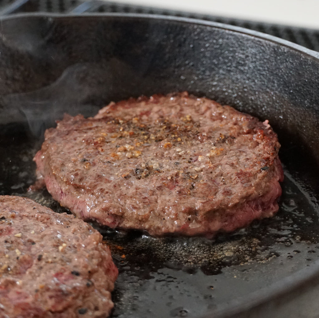 100% Grass-Fed Black Angus Beef Patties