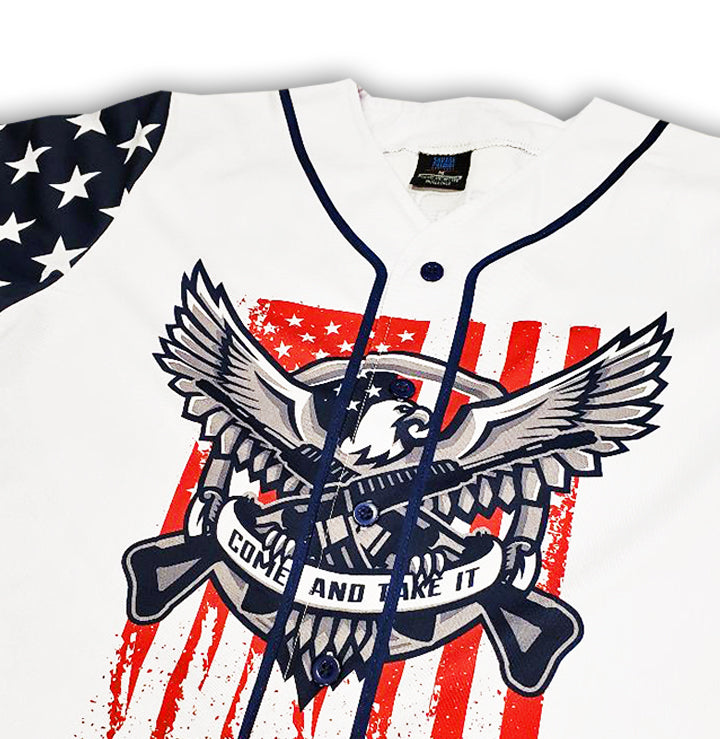 2nd amendment baseball jersey