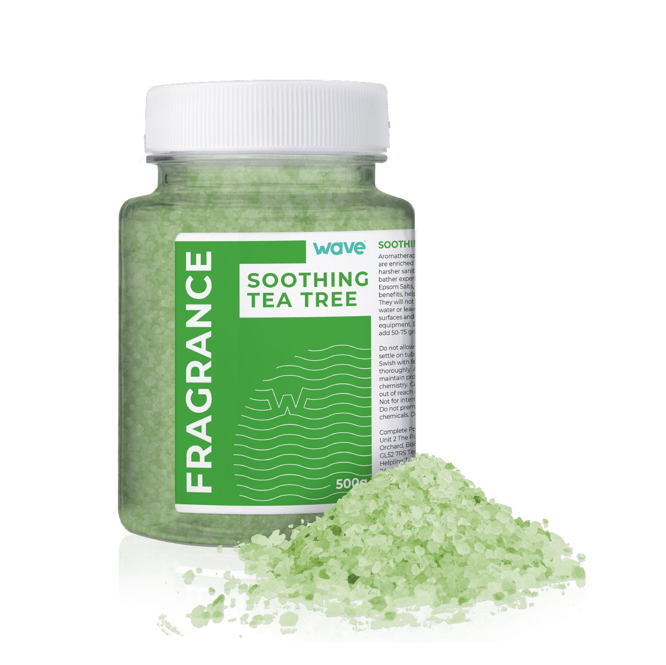 Image of Hot Tub Aromatherapy Scent Crystals | Soothing Tea Tree | 500g