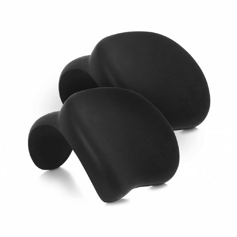 Image of Inflatable Spa Luxury Head Rest | 2 Pack | Black